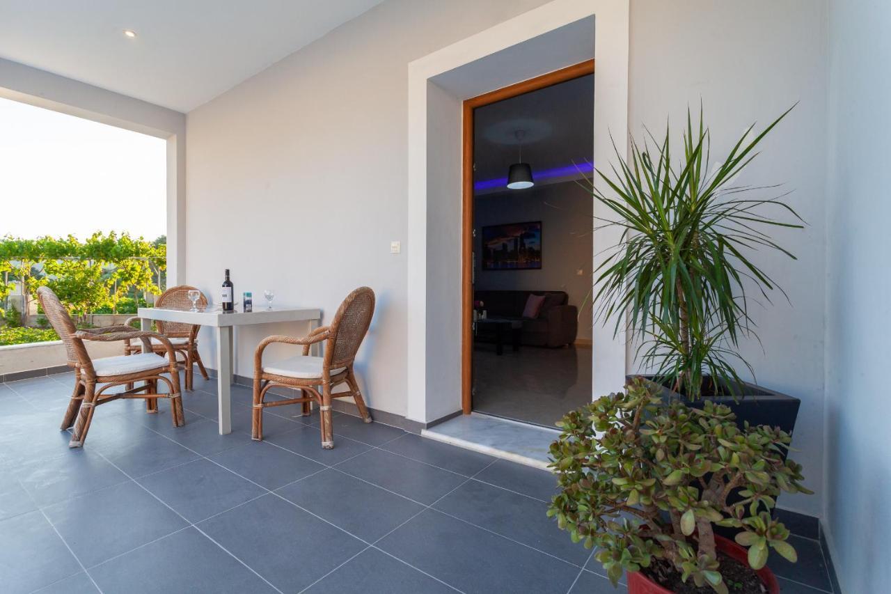 Ferienwohnung Garden House Kremastí Exterior foto
